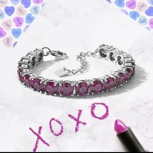 Park Lane Amethyst Impression Bracelet